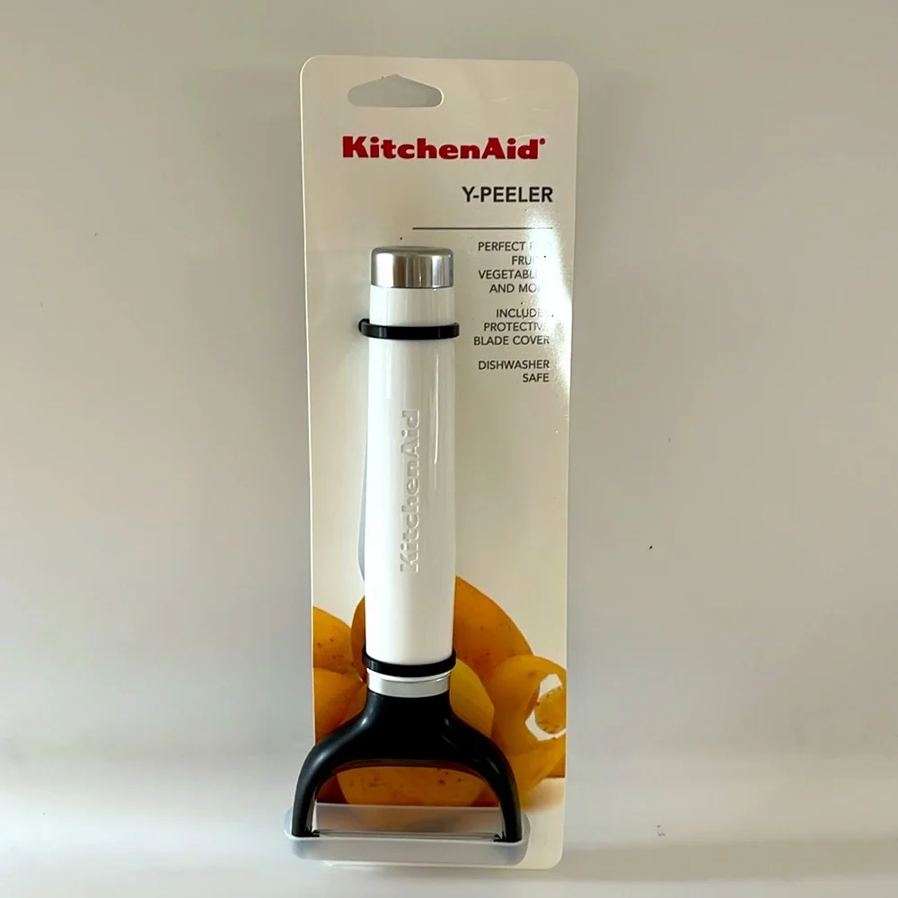 KitchenAid Y Peeler, Stainless Steel Swivel Peeler for Fruit and Vegetables